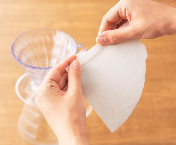 フィルターを準備する