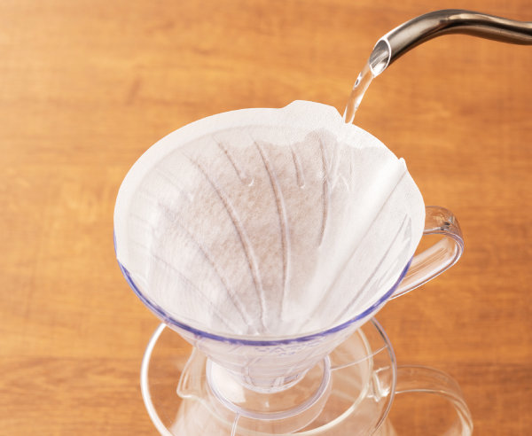 ドリッパーにセットする