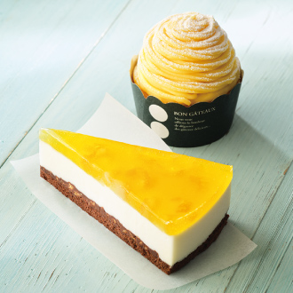 ハニーレモンレアチーズケーキ ～国産はちみつ使用～／塩レモンモンブラン