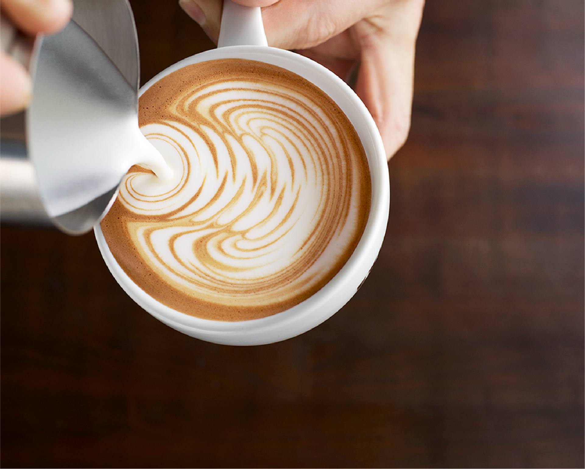 カフェラテのおいしさの秘密