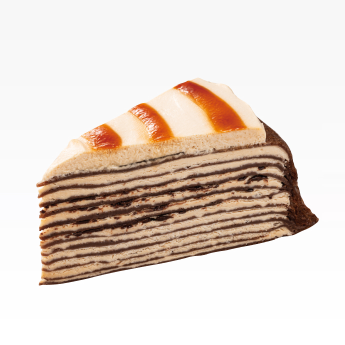 パリパリチョコキャラメルミルクレープ