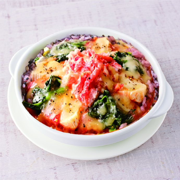 蟹とトマトのチーズドリア