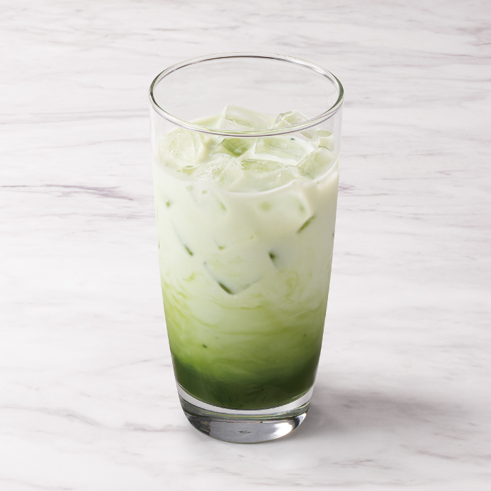 アイス 抹茶豆乳ラテ
